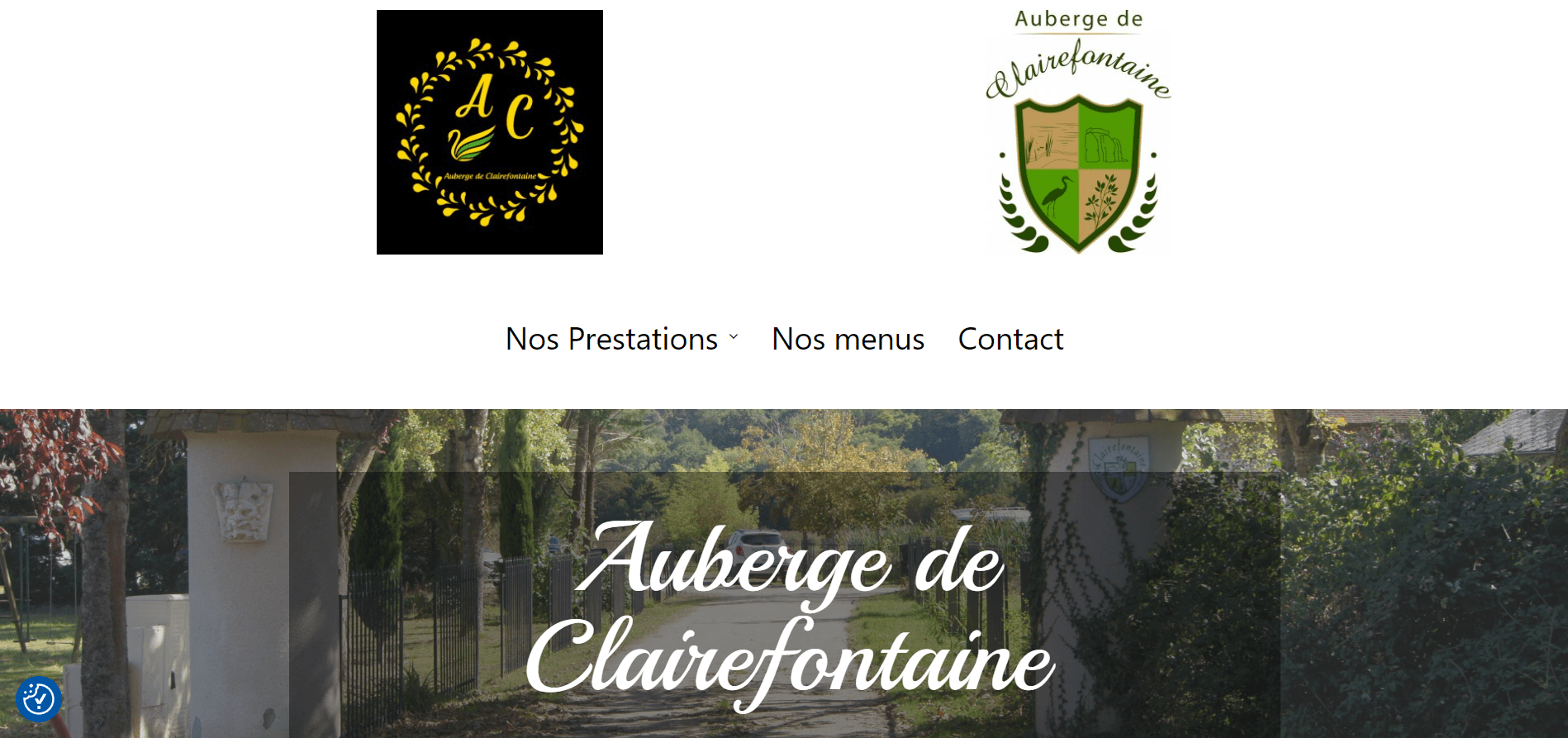 Auberge de Clairefontaine, stea web